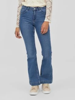 Vila Bootcut Flared Jeans Flour Sine Dames Blauw 10 Vila Bootcut Flared Jeans Flour Sine Dames Blauw -Vila c06a56513c99335ef944a6538c771c21