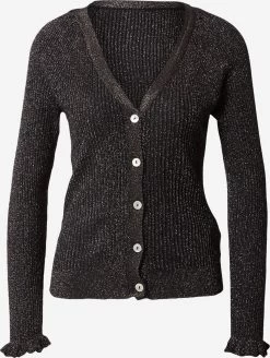 Vila Vesten Gebreid Vest Anta Dames Zwart