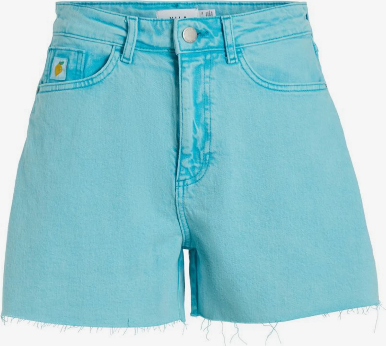 Vila Denim Shorts Regular Jeans Pippa Dames Blauw 3 Vila Denim Shorts Regular Jeans Pippa Dames Blauw