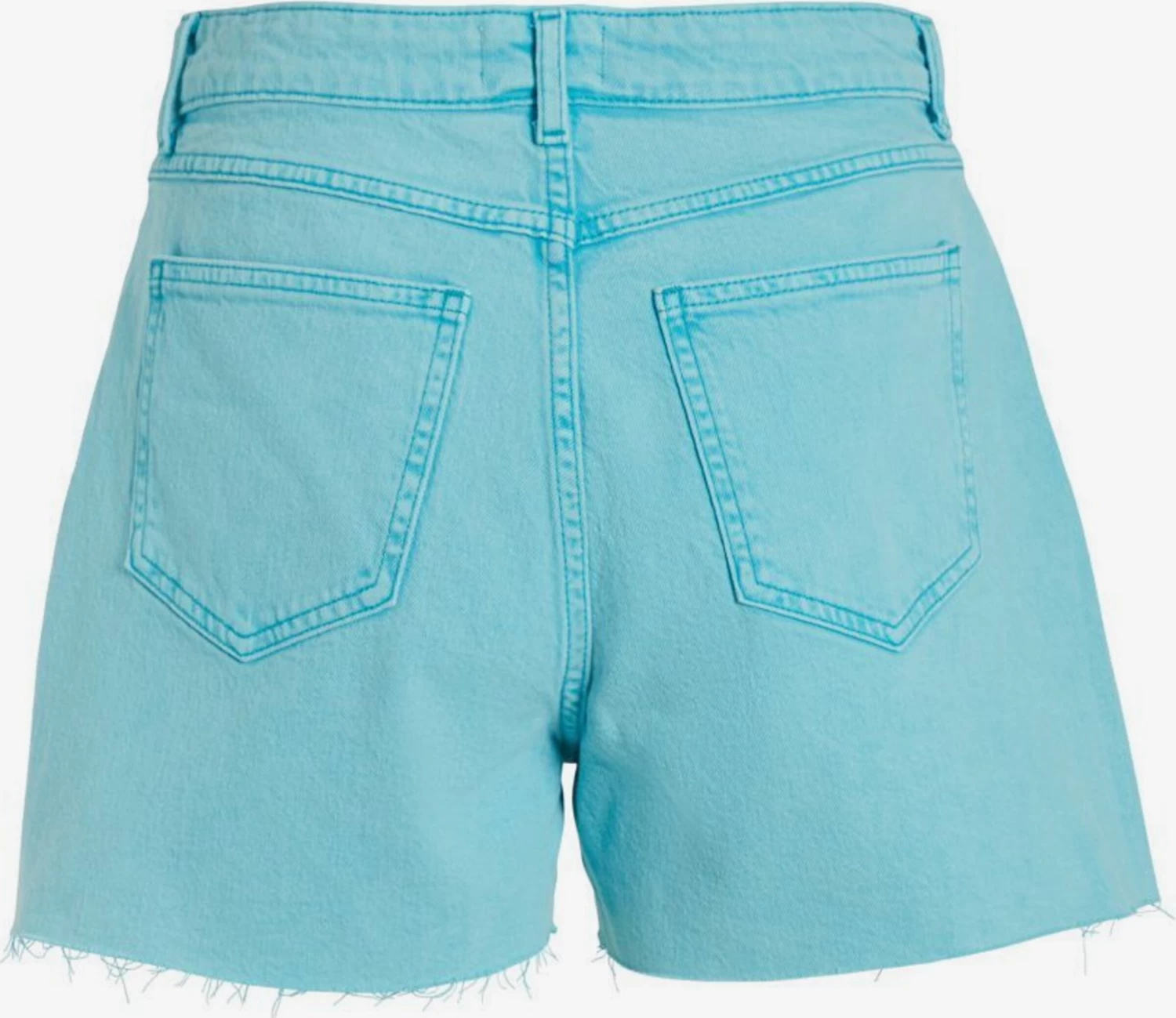 Vila Denim Shorts Regular Jeans Pippa Dames Blauw 4 Vila Denim Shorts Regular Jeans Pippa Dames Blauw - Afbeelding 2