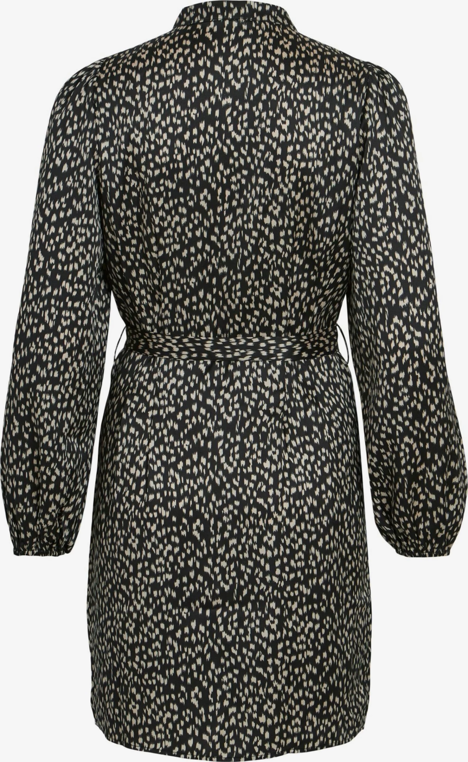 Vila Blousejurken Blousejurk MELINA Dames Zwart 4 Vila Blousejurken Blousejurk MELINA Dames Zwart - Afbeelding 2