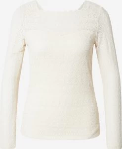 Vila Longsleeves Shirt Chikka Dames Crème