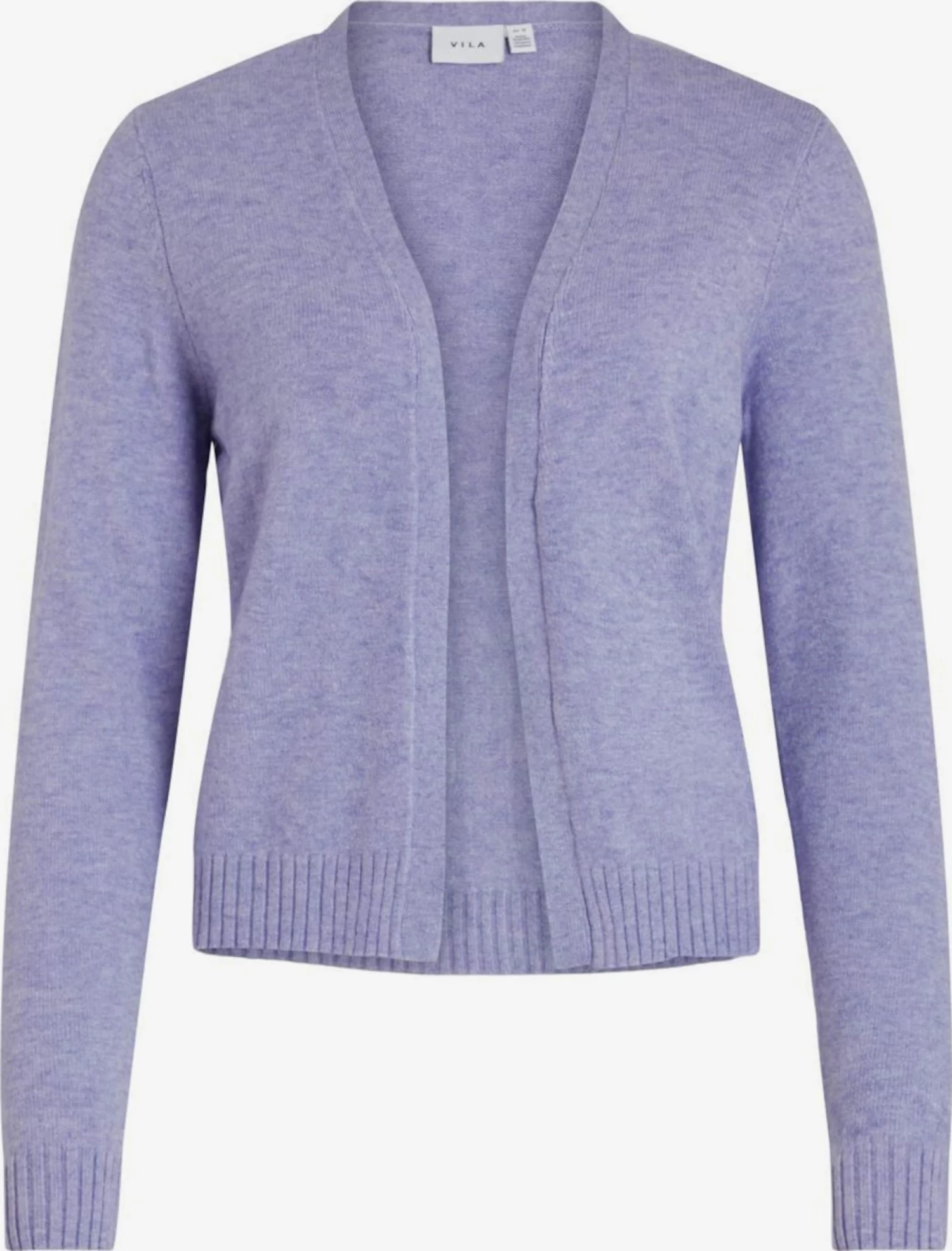 Vila Vesten Gebreid Vest Dames Lavendel 3 Vila Vesten Gebreid Vest Dames Lavendel