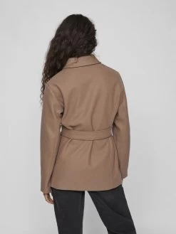 Vila Tussenjassen Tussenjas Dames Bruin -Vila c3a165c8c67bfd27d42cfed0edfda316