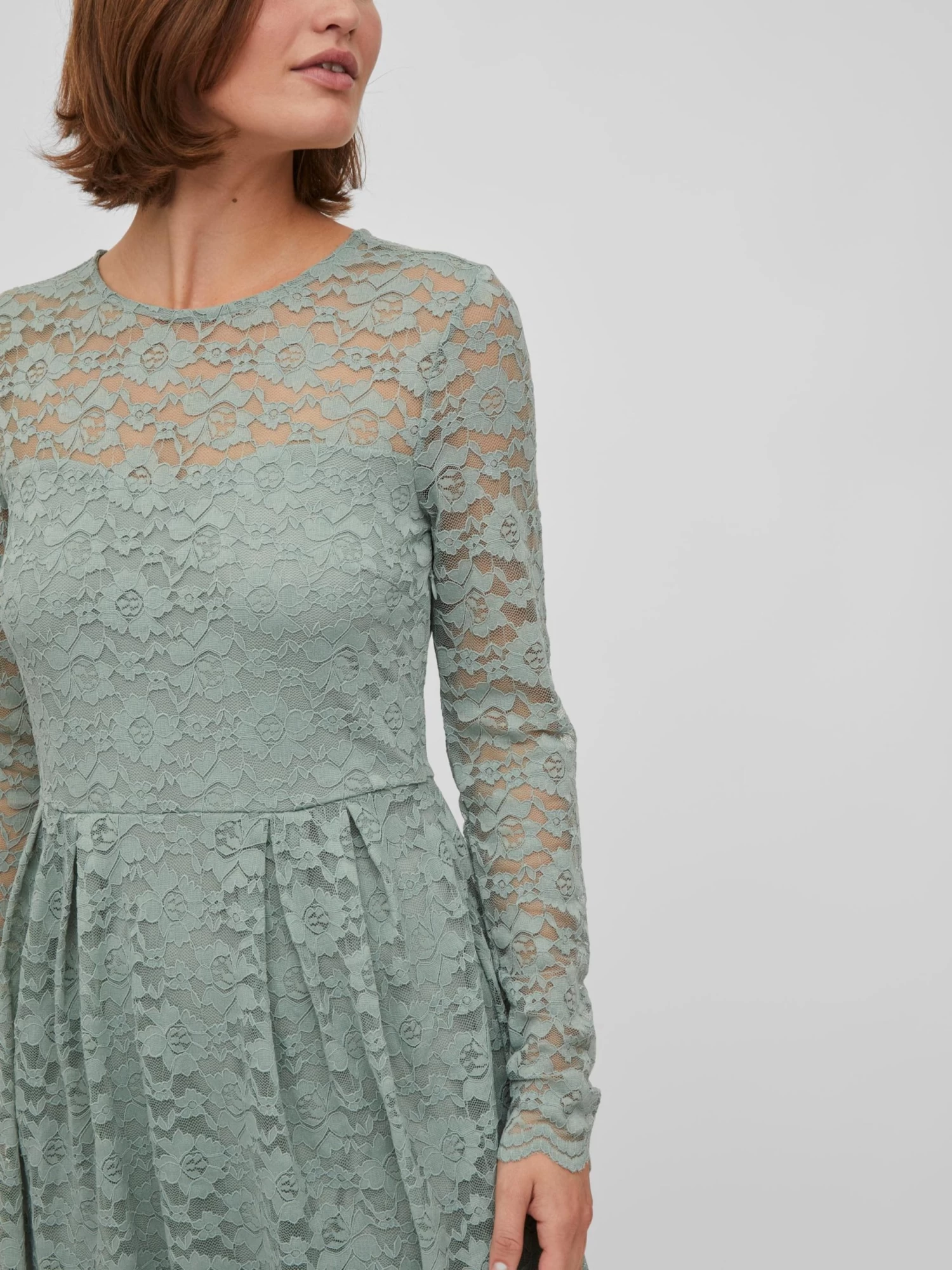 Vila Mini Jurken Jurk Kalila Dames Pastelgroen 9 Vila Mini Jurken Jurk Kalila Dames Pastelgroen - Afbeelding 7