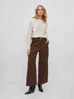 Vila Wide Leg Wide Leg Jeans MIVA Dames Donkerbruin 13 Vila Wide Leg Wide Leg Jeans MIVA Dames Donkerbruin -Vila c4bcff54e4a72b61b20263de3748cfa2