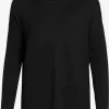 Vila Basic Truien Trui Abella Dames Zwart -Vila c595a5ba49cab713a5fe20e10f6379fb