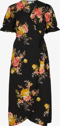 Vila Midi Jurken Jurk Graf Dames Zwart