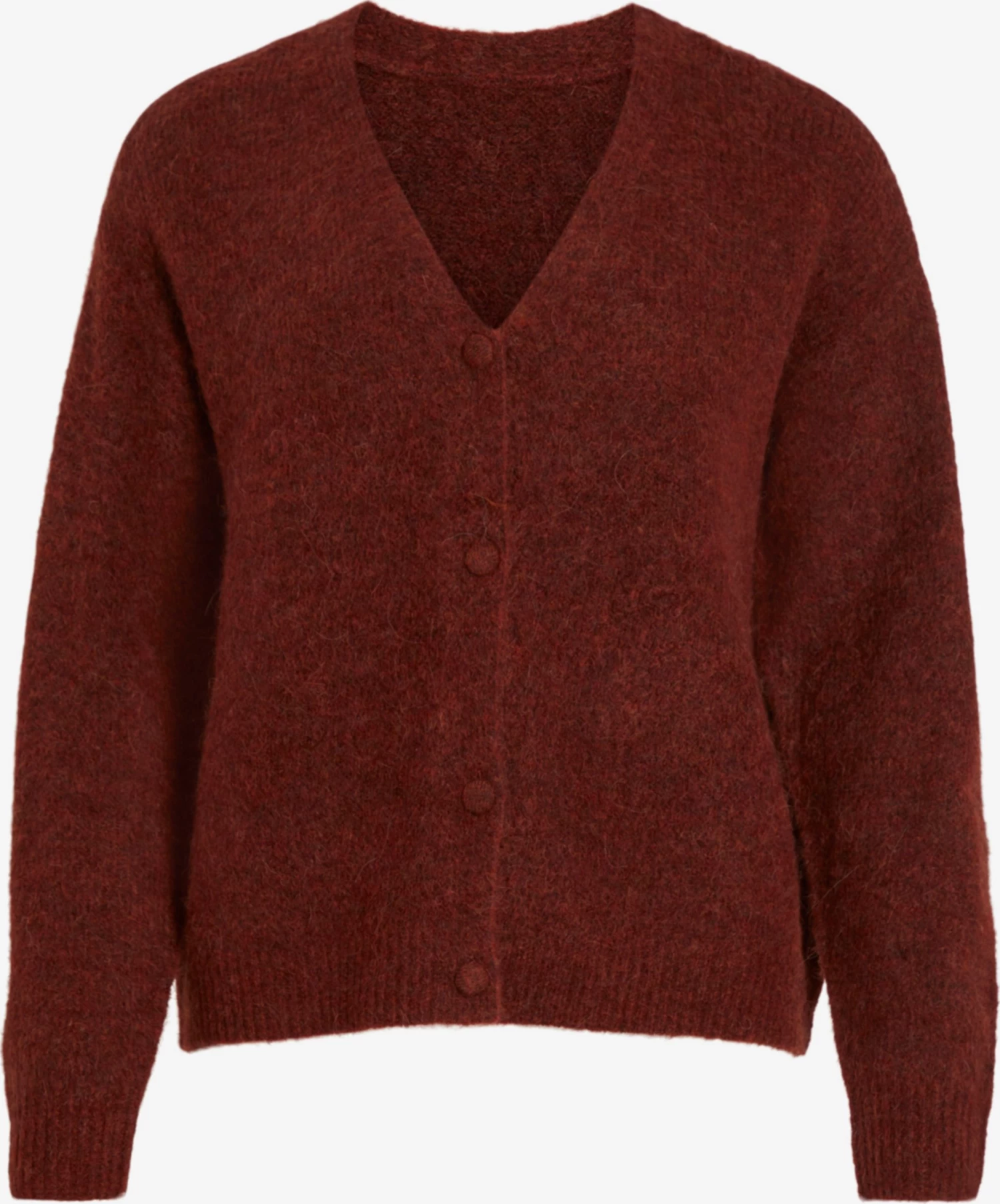 Vila Vesten Gebreid Vest Jamina Dames Roestrood 3 Vila Vesten Gebreid Vest Jamina Dames Roestrood