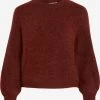 Vila Fijngebreide Truien Trui Jamina Dames Kersrood 1 Vila Fijngebreide Truien Trui Jamina Dames Kersrood -Vila c6a602b4a40bfe9d9ece8154ba2b6007