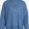 Vila Coltruien Trui Mathilda Dames Blauw Gemêleerd -Vila c6dc72d112043184a0042874ba325888