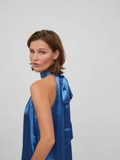 Vila Avondjurken Avondjurk SITTAS Dames Indigo -Vila c74c30bbf2e064740ae203f24899b5aa