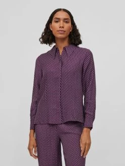 Vila Overhemden Blouse Dames Braam -Vila c7dad430aec9f4e27f6bf6aafe2f2be3