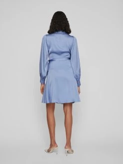 Vila Mini Jurken Jurk RAVENNA Dames Smoky Blue 13 Vila Mini Jurken Jurk RAVENNA Dames Smoky Blue -Vila c8113b0e16c8cbc97c6e9fbf531b9d85