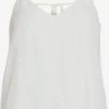 Vila Tanktops Top MICHELLE Dames Wit -Vila c81644e53db06e16bc534aa9e093f420