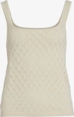 Vila Tanktops Top Dames Beige