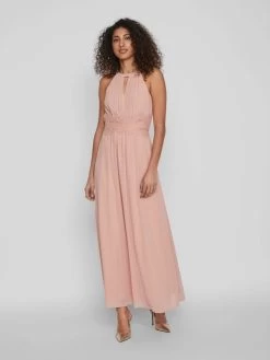 Vila Maxi Jurken Jurk Dames Roze -Vila c8bf9d13d5f9c81ef5e0eb1c3e6f4231