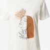 Vila T-shirts Shirt VULKAN Dames Wit -Vila c9044a07db066ea956d1ce8173d51b3c