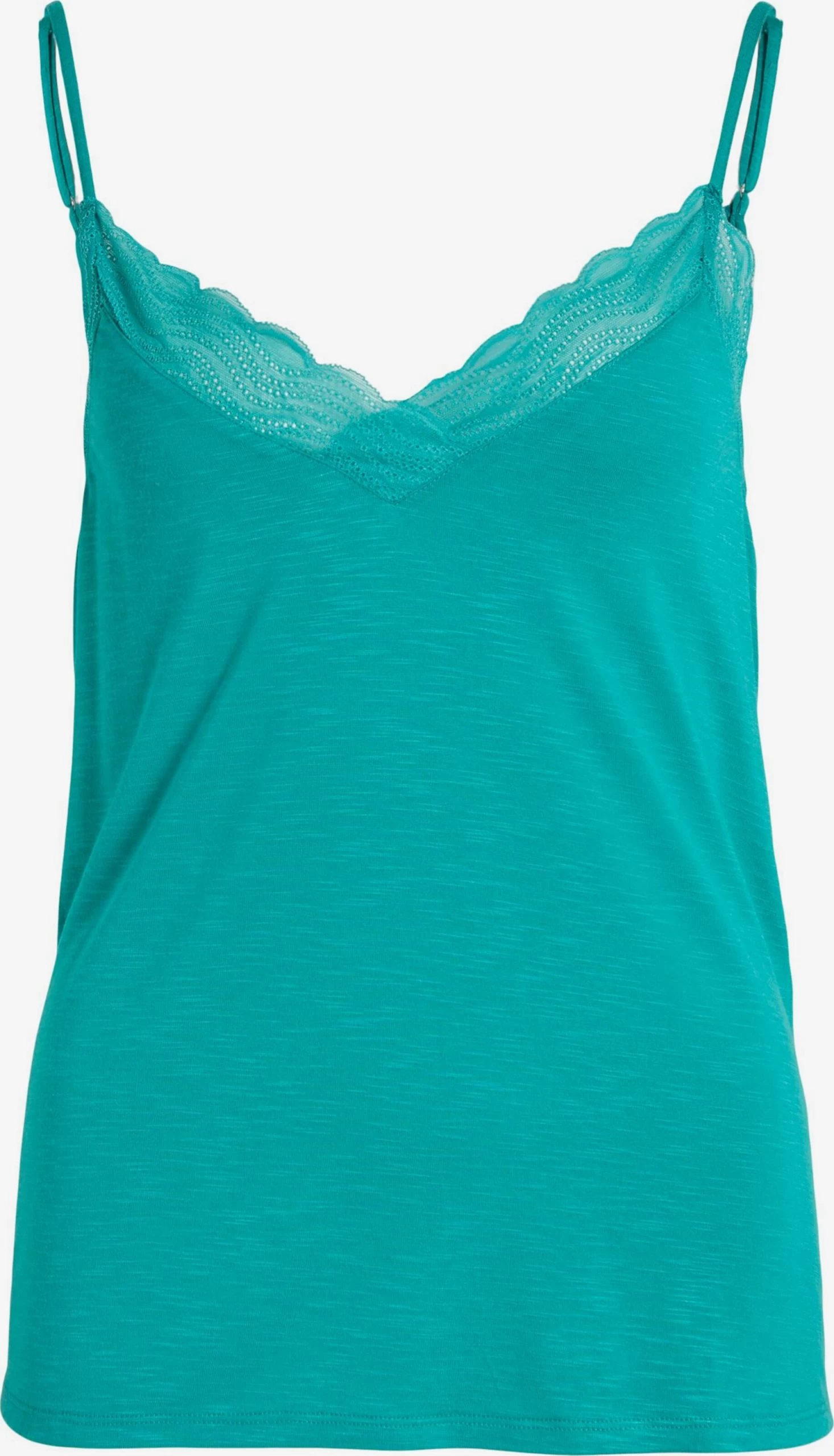 Vila Kanten Tops Top NOEL Dames Jade Groen 3 Vila Kanten Tops Top NOEL Dames Jade Groen