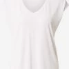 Vila T-shirts Shirt Dames Wit -Vila ca109fbfaf1e654fde192e80b3853cd7