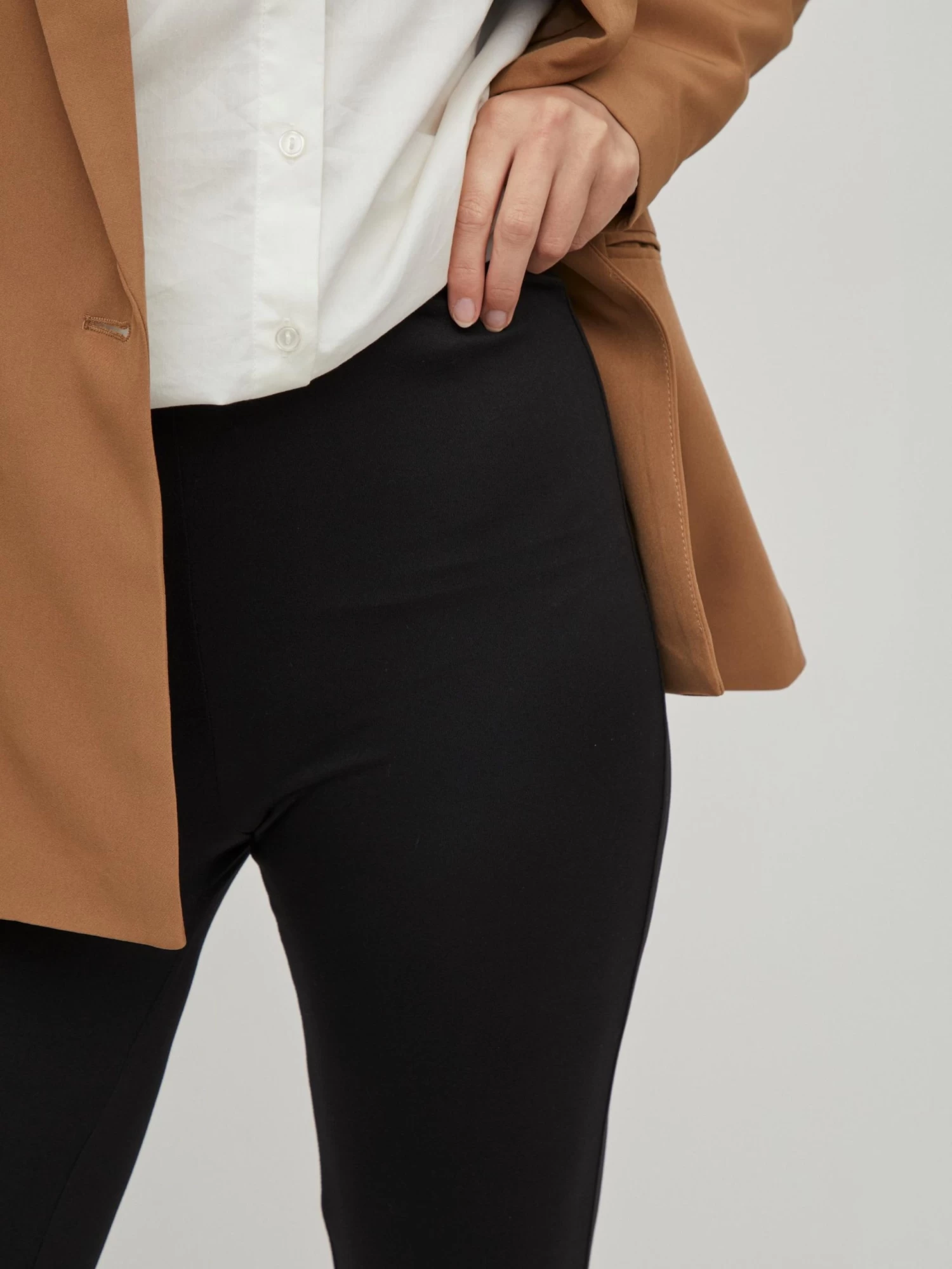 Vila Broeken Skinny Leggings Bella Dames Zwart 8 Vila Broeken Skinny Leggings Bella Dames Zwart - Afbeelding 6