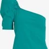 Vila T-shirts Shirt Dames Groen