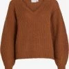 Vila Basic Truien Trui Chinti Dames Karamel