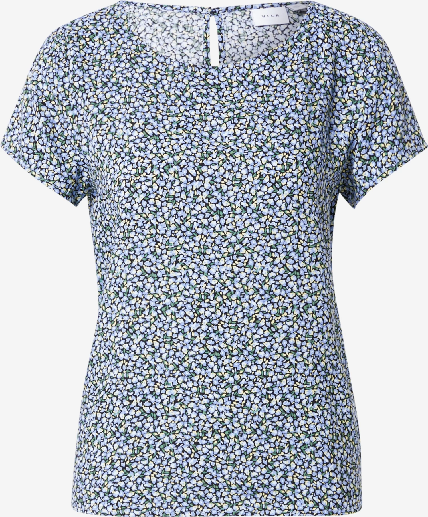 Vila Blouses Met Korte Mouw Blouse PAYA Dames Zwart 3 Vila Blouses Met Korte Mouw Blouse PAYA Dames Zwart