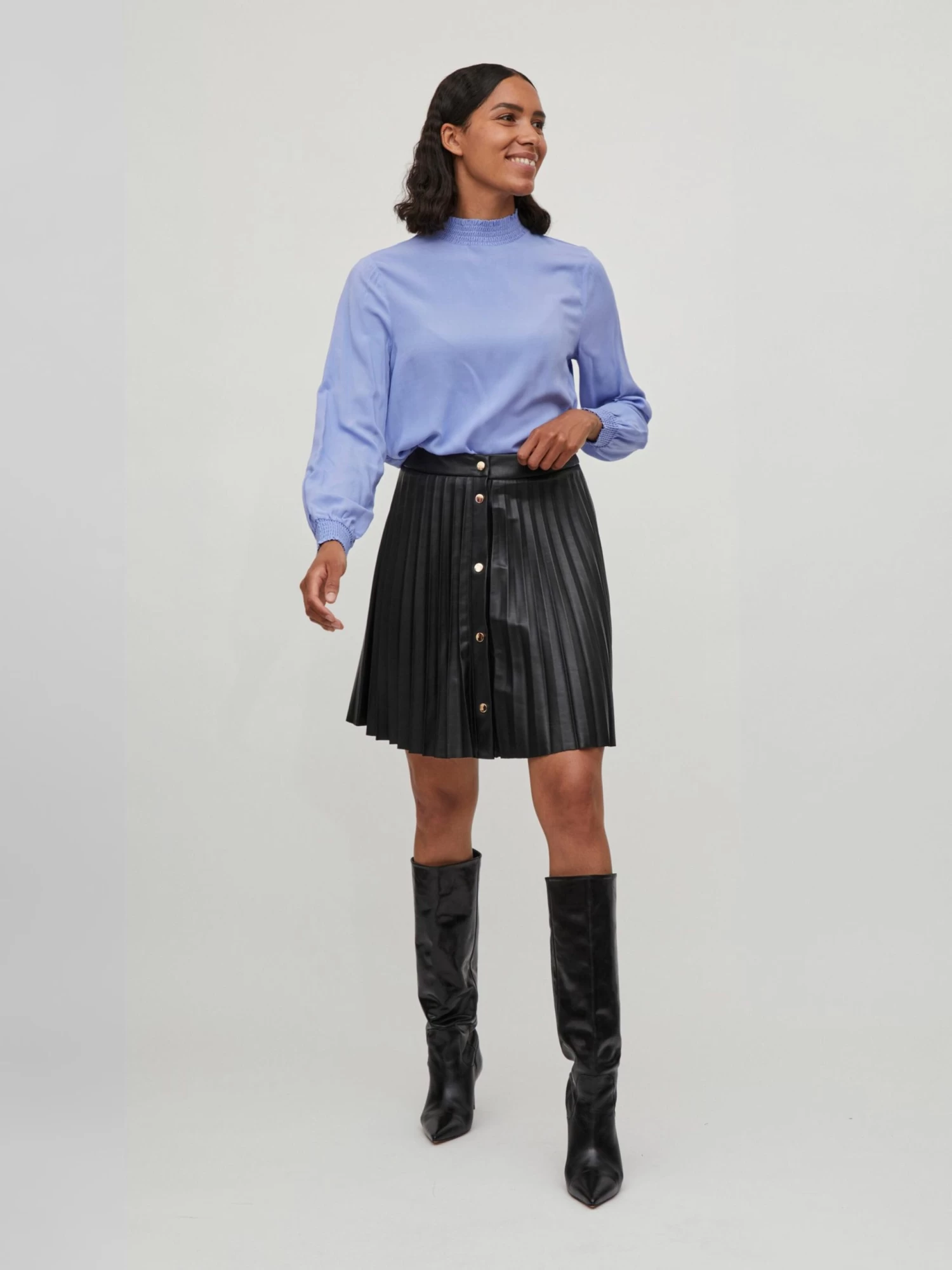 Vila Blouseshirts Blouse JULIA Dames Lichtlila 6 Vila Blouseshirts Blouse JULIA Dames Lichtlila - Afbeelding 4