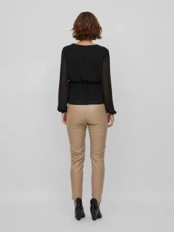 Vila Broeken Skinny Leggings Dagmar Dames Lichtbruin 12 Vila Broeken Skinny Leggings Dagmar Dames Lichtbruin -Vila cda0ae6aef00170943fd001958f381e7