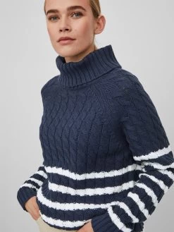 Vila Coltruien Trui Emmalina Dames Navy 15 Vila Coltruien Trui Emmalina Dames Navy -Vila ce7d1b1d1659a0fd90c6712d6fd74a93