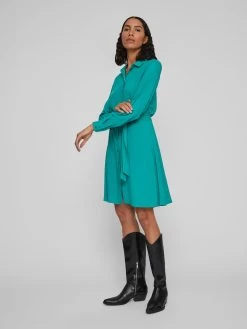 Vila Blousejurken Blousejurk Paya Dames Blauw 10 Vila Blousejurken Blousejurk Paya Dames Blauw -Vila d03368fa971d8f77676d5aeca54e6950