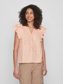 Vila Blouses Met Korte Mouw Blouse Leia Dames Rosa 11 Vila Blouses Met Korte Mouw Blouse Leia Dames Rosa -Vila d0c6a746d6cff332997e6c540e0442fa