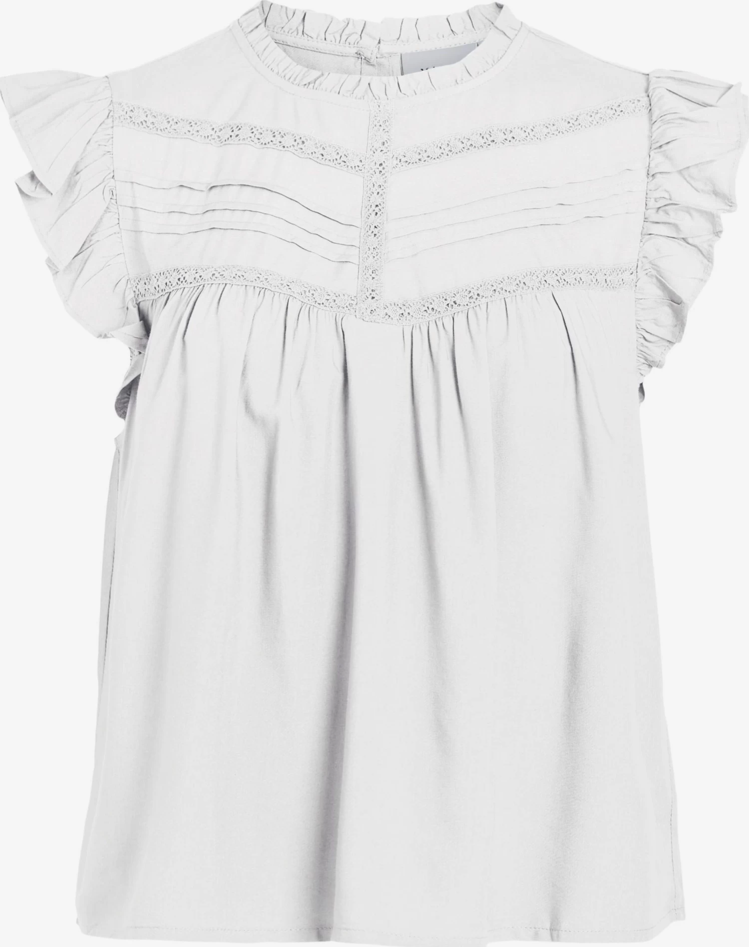 Vila Kanten Blouses Blouse Visia Dames Wit 3 Vila Kanten Blouses Blouse Visia Dames Wit