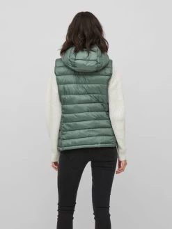 Vila Bodywarmers Bodywarmer Dames Groen -Vila d2873270ebb718ead5791f7d0c7cae77