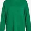 Vila Basic Truien Trui REGGIE Dames Groen -Vila d31337b1782bee2741026fd5b25b95aa