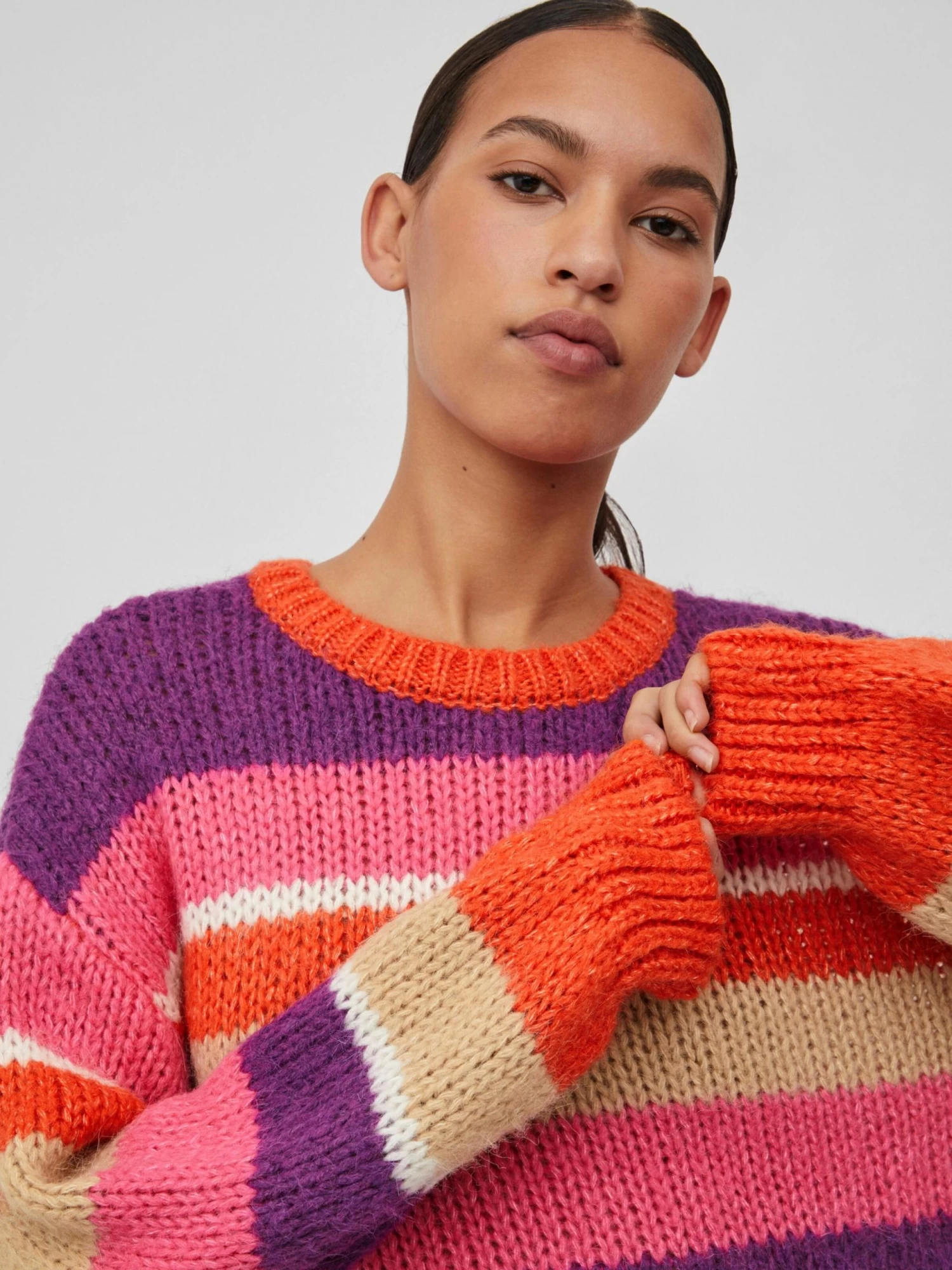 Vila Fijngebreide Truien Trui Aksina Dames Gemengde Kleuren 9 Vila Fijngebreide Truien Trui Aksina Dames Gemengde Kleuren - Afbeelding 7