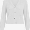 Vila Vesten Gebreid Vest Cattia Dames Wit Gemêleerd -Vila d3deba1245ae7676a1631c901dc03d56
