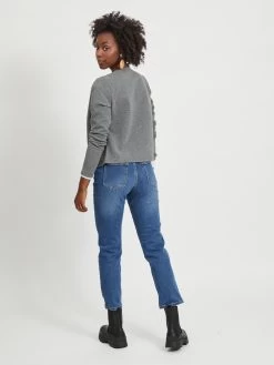 Vila Tussenjassen Tussenjas Naja Dames Grijs Gemêleerd -Vila d46f3e3dc3fd77e3d01c33068b57f390