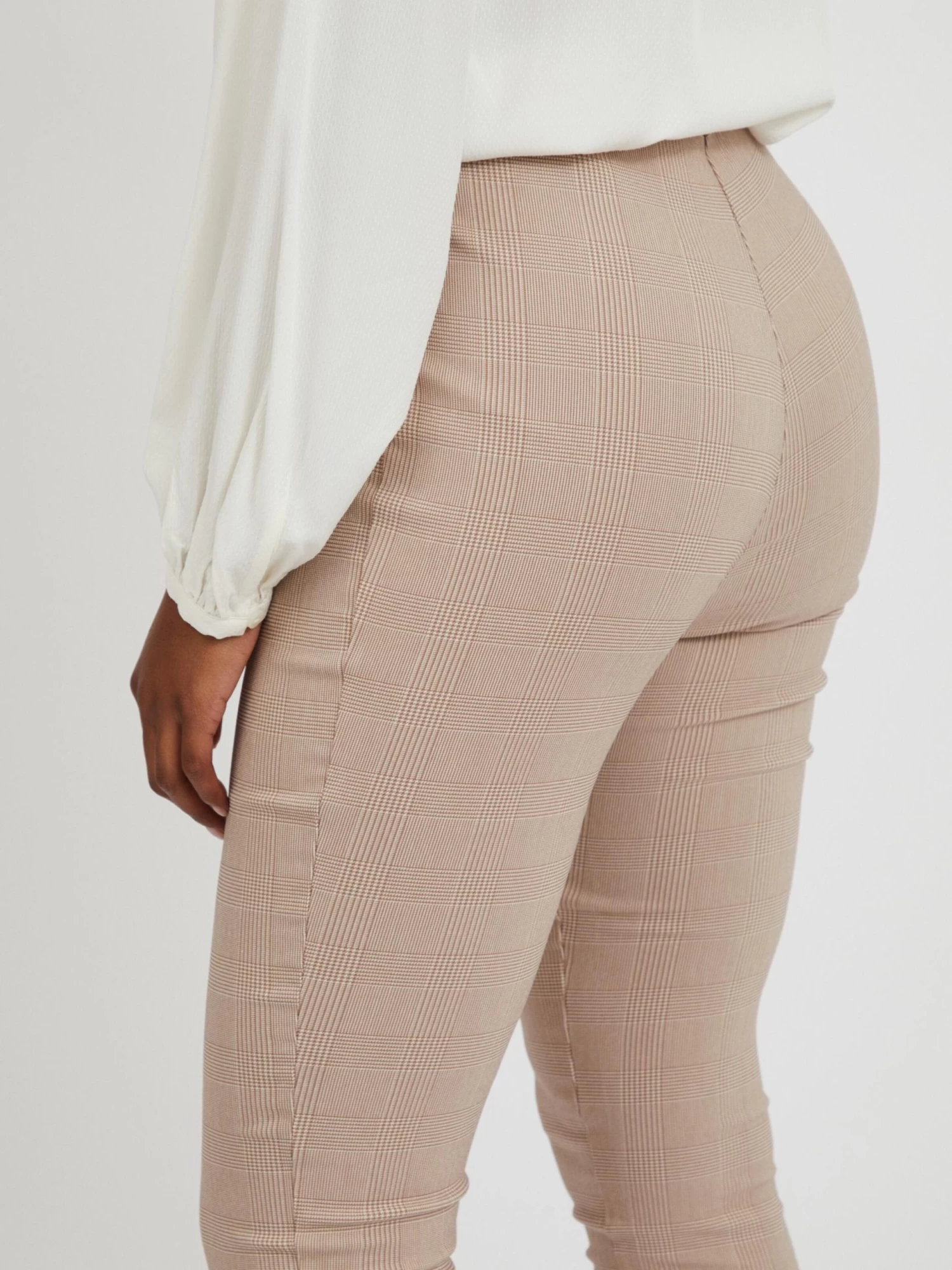 Vila Broeken Skinny Leggings Laura Lou Dames Beige 7 Vila Broeken Skinny Leggings Laura Lou Dames Beige - Afbeelding 6