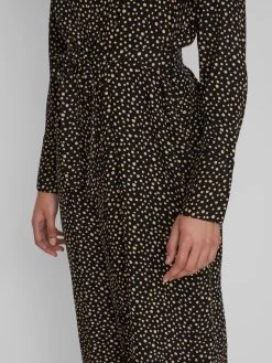 Vila Maxi Jurken Blousejurk Pil Oma Dames Zwart 14 Vila Maxi Jurken Blousejurk Pil Oma Dames Zwart -Vila d6876e631f91ba1789919521f7266335