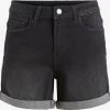 Vila Denim Shorts Regular Jeans Dina Dames Zwart
