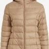 Vila Winterjassen Winterjas Manya Dames Beige -Vila d75b344b6a4a0931d5d0c837b37b2fcb