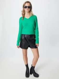 Vila Basic Truien Trui Ril Dames Jade Groen -Vila d784b021c00d1021d4261cb61ffc9fd3