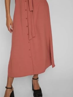Vila Maxi Jurken Jurk Dames Rood 15 Vila Maxi Jurken Jurk Dames Rood -Vila d80ecce97730b24be099fe6239fecf54