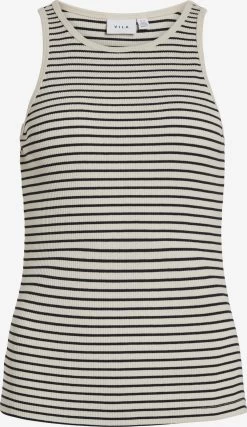 Vila Tanktops Top Abeni Dames Crème