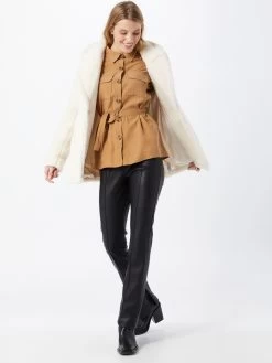 Vila Overhemden Blouse Dames Lichtbruin -Vila da7b7accf5d0dcd58cd49e920f1d6757