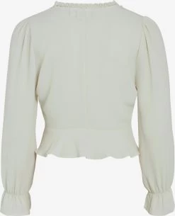 Vila Kanten Blouses Blouse Vimka Dames Taupe -Vila daf36c6b02c06a253a068f01cfccc055