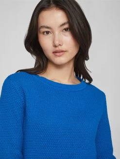Vila Basic Truien Trui Dalo Dames Blauw 11 Vila Basic Truien Trui Dalo Dames Blauw -Vila dc603b64f3bde6f0070cda363b2b8764