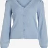 Vila Vesten Gebreid Vest ALANA Dames Lichtblauw -Vila dda111f547c26d962d4603fdc695410d